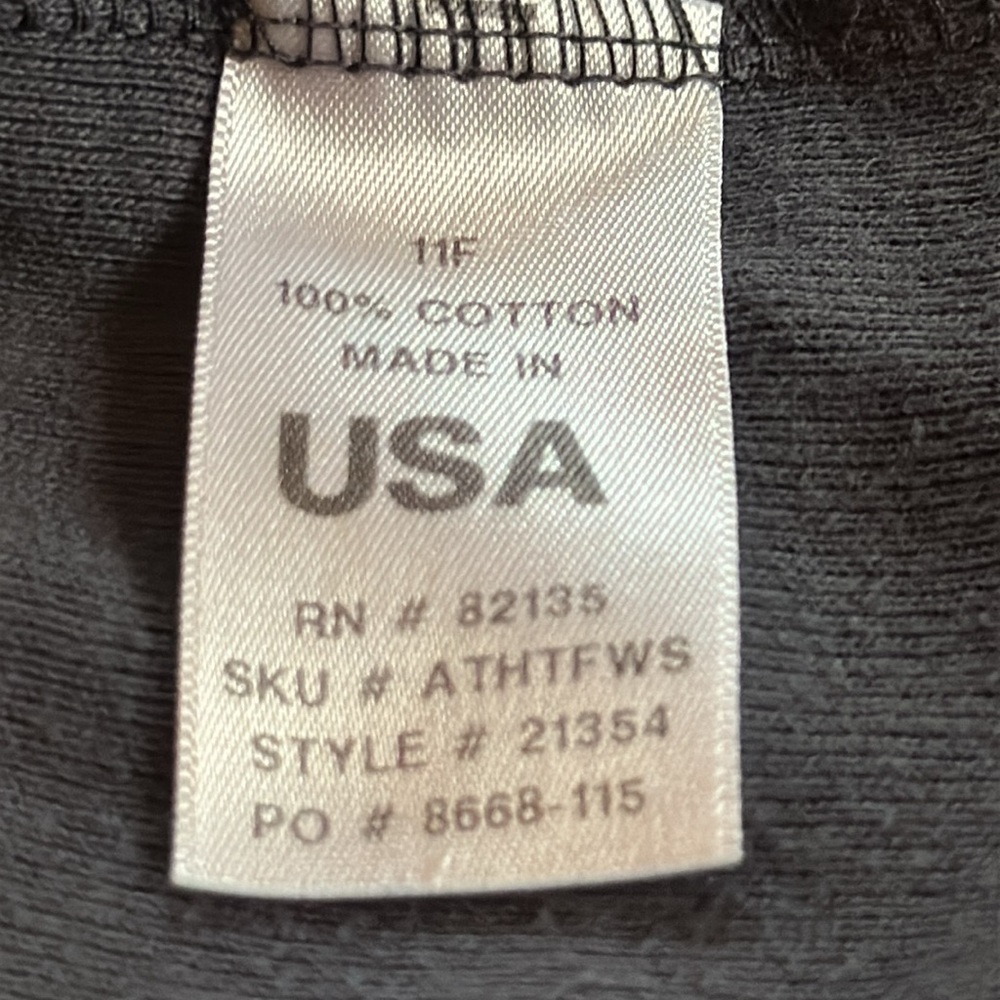 Fresh Produce Blue Gray Relaxed Top Abstract Beachy Cruise Travel‎ XL #21354 - Picture 10 of 11